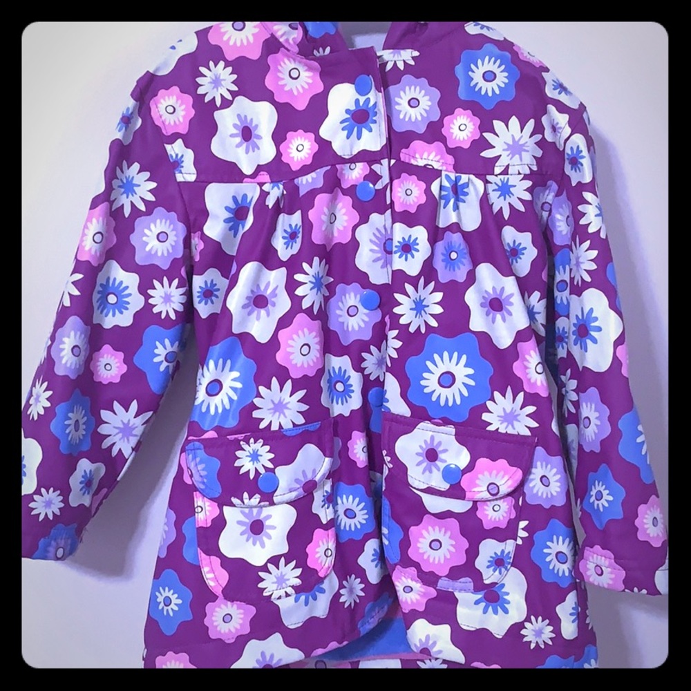 Hatley Rain Jacket toddler girls size 3T